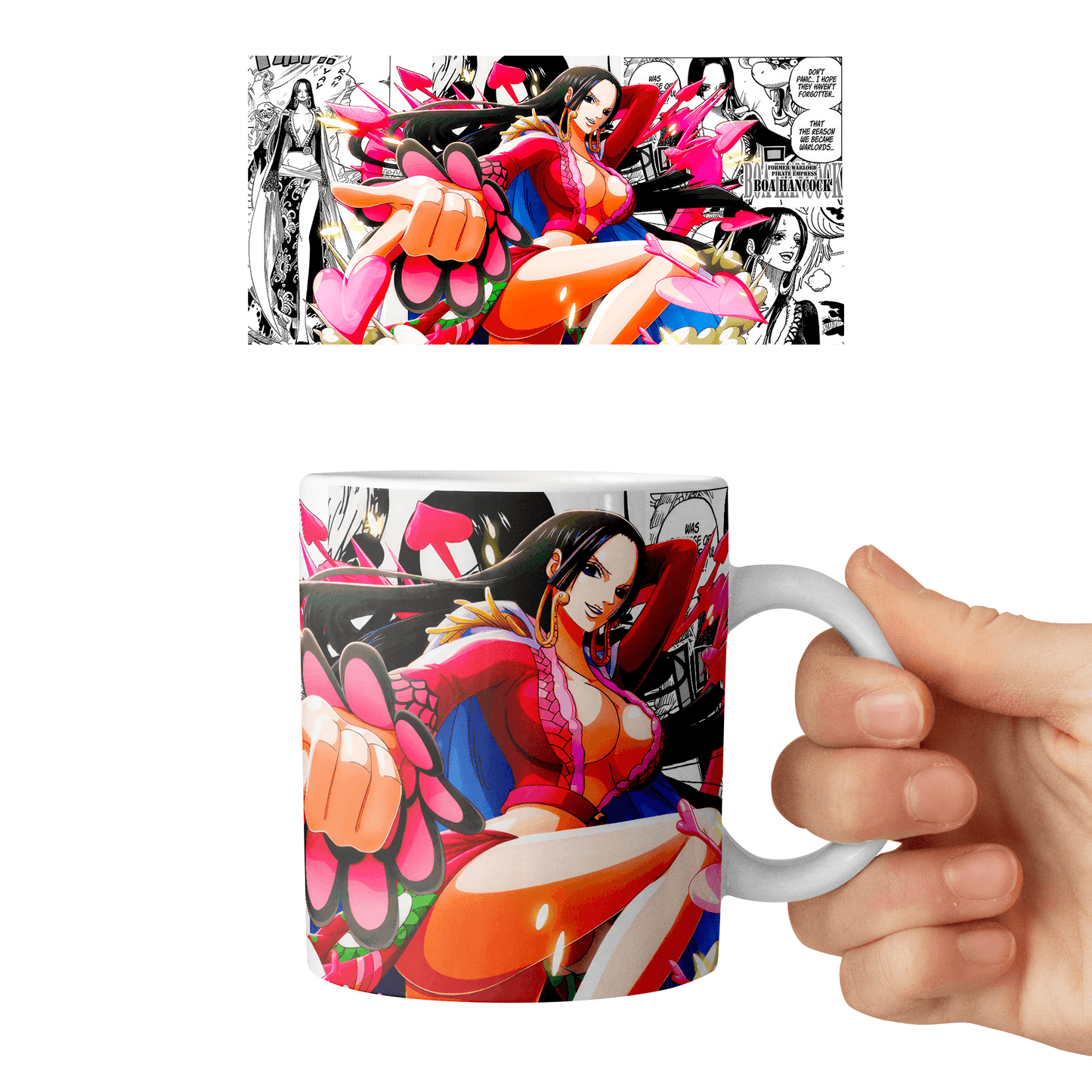 Taza 11 oz Boa Hancock D2 - (One Piece)