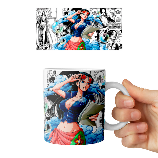 Taza 11 oz Boa Hancock D3 - (One Piece)