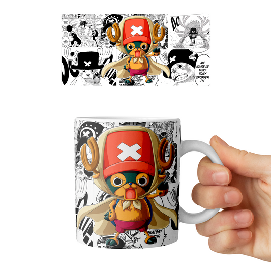 Taza 11 oz Chopper D6 - (One Piece)