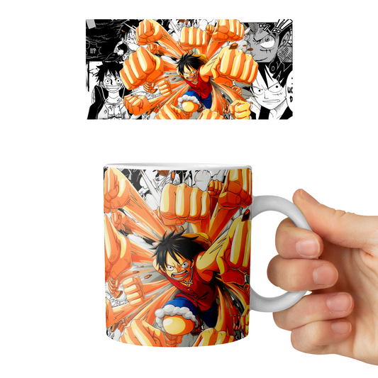 Taza 11 oz Monkey D. Luffy - (One Piece)