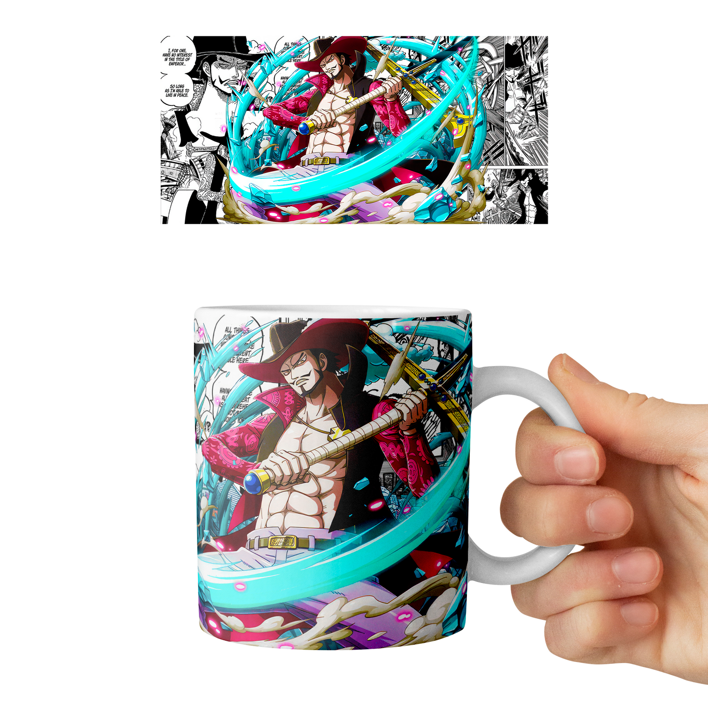 Taza 11 oz Mihawk D3 - (One Piece)