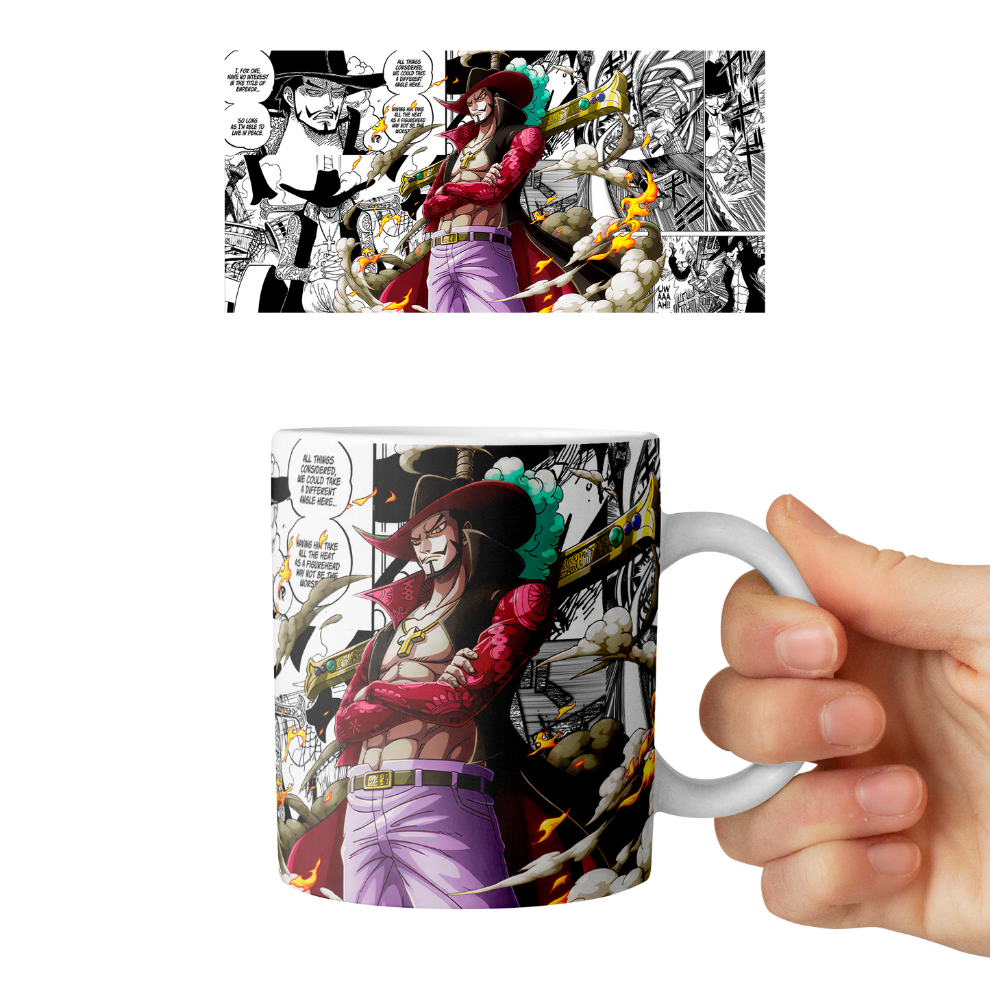 Taza 11 oz Mihawk D5 - (One Piece)