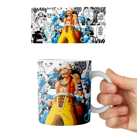 Taza 11 oz Usopp (One Piece)