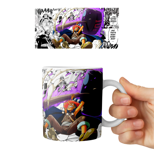 Taza 11 oz Usopp - D2 (One Piece)