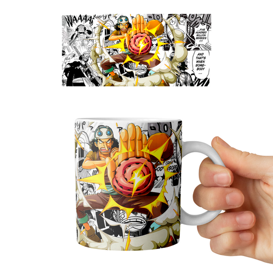 Taza 11 oz Usopp - D3 (One Piece)