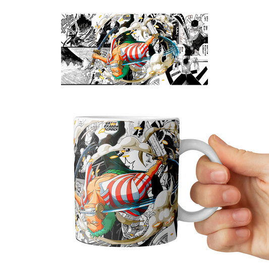 Taza 11 oz Roronoa Zoro (One Piece)