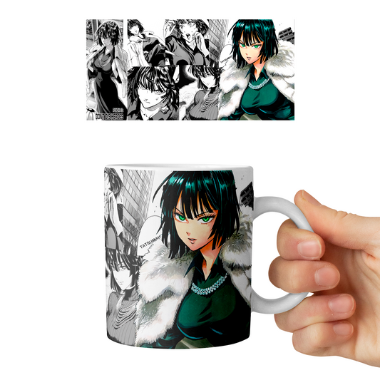 Taza 11 oz Fubuki - D2 (One Punch Man)