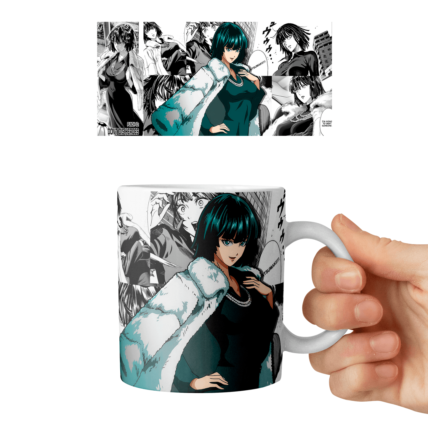 Taza 11 oz Fubuki - D4 (One Punch Man)