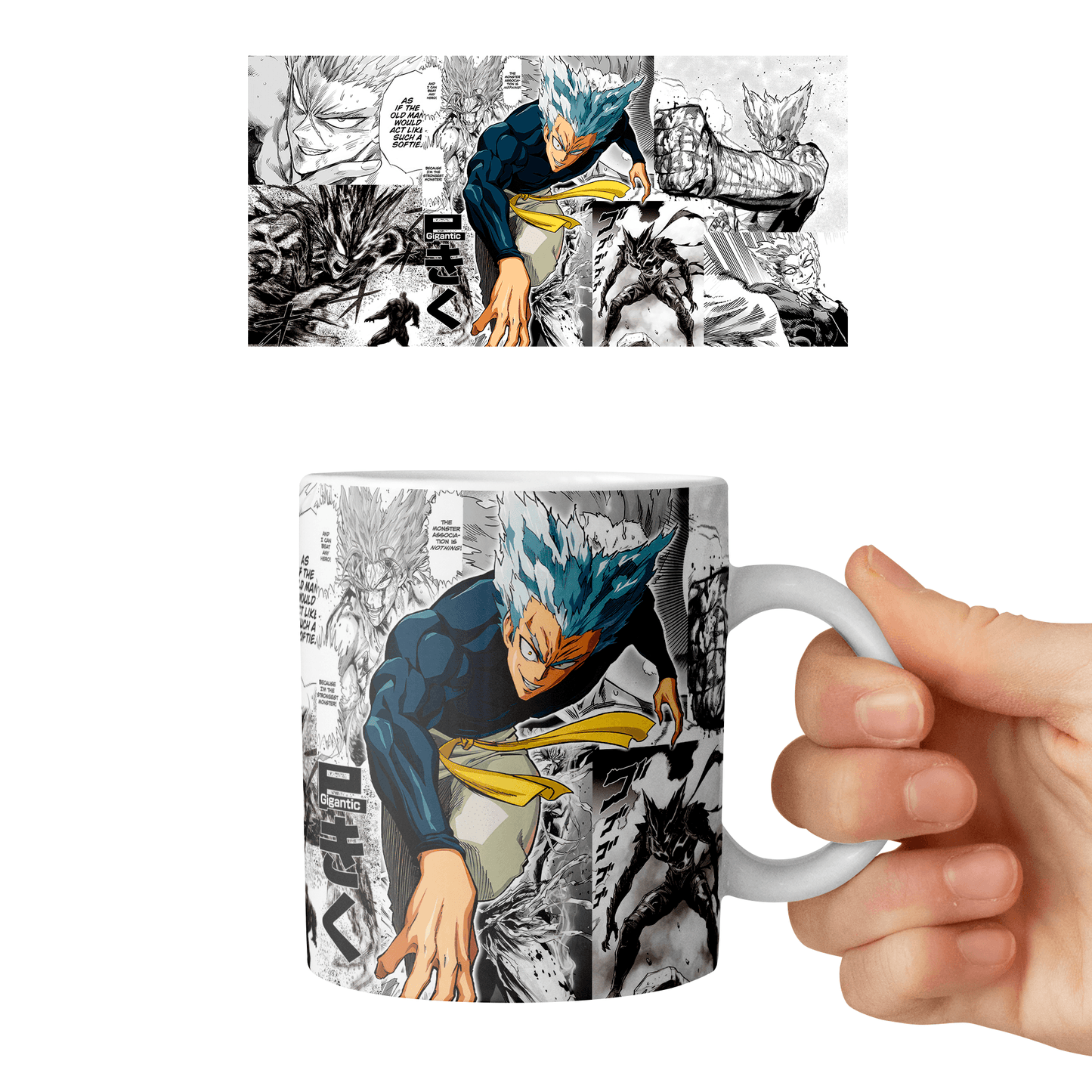 Taza 11 oz Garou - D2 (One Punch Man)