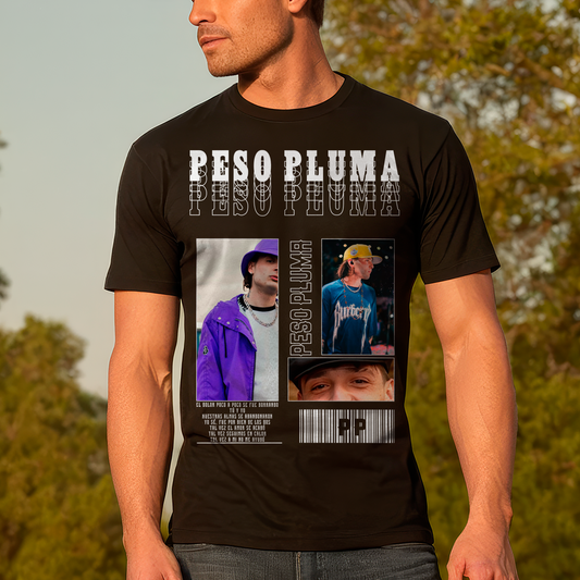 Playera Peso Pluma - D1 (Corte Overzise y Corte Regular)