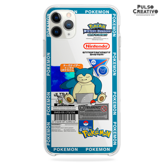 Funda Snorlax - D1 (Pokemon)