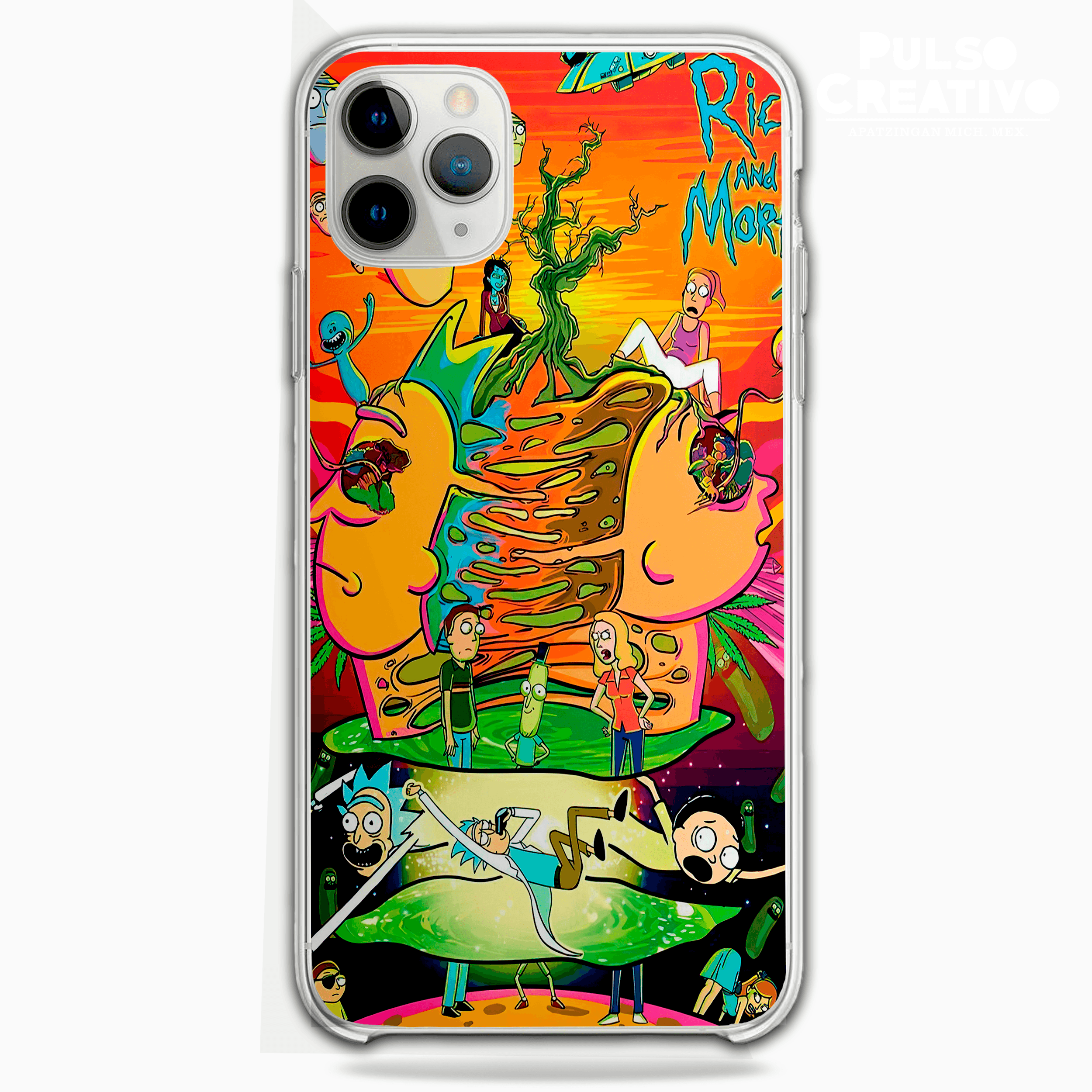 Funda Rick y Morty