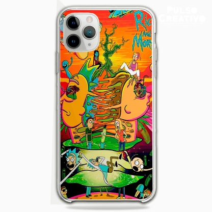 Funda Rick y Morty