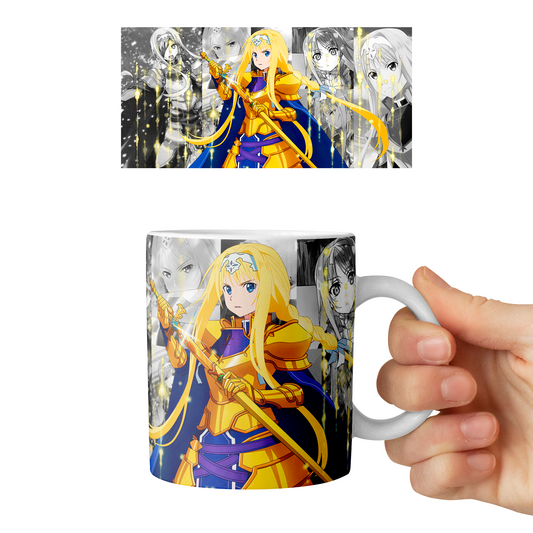 Taza 11 oz Alice - D2 (Sword Art Online)