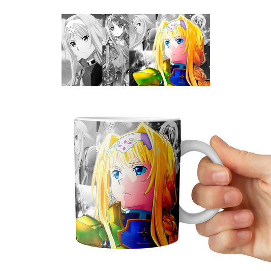 Taza 11 oz Alice - D7 (Sword Art Online)