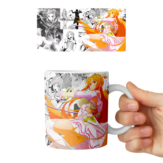 Taza 11 oz Asuna - D6 (Sword Art Online)