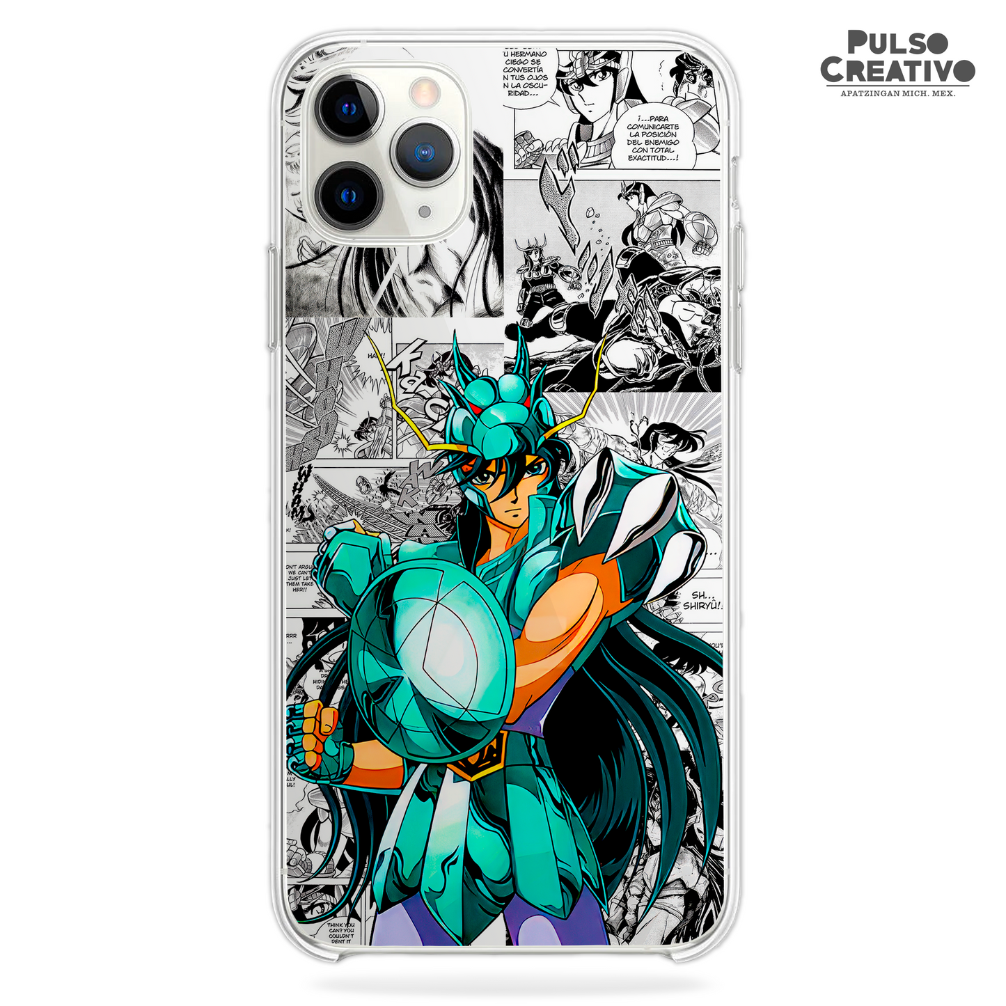 Funda Shiryu - D3 (Saint Seiya)