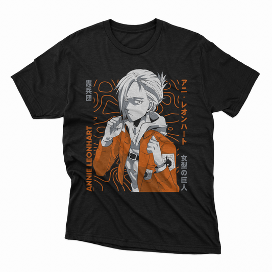 Playera Annie Leonhart - D1 (Corte Overzise y Corte Regular)