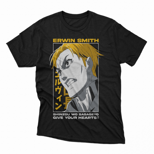 Playera Erwin Smith - D1 (Corte Overzise y Corte Regular)