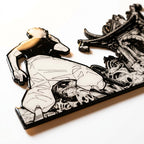 Art Wall Figura Decorativa - Gojo vs Sukuna - Kiracases by Pulso creativo