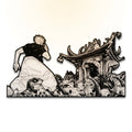 Art Wall Figura Decorativa - Gojo vs Sukuna - Kiracases by Pulso creativo
