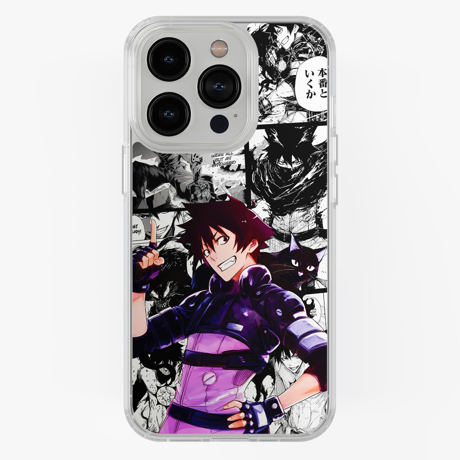 Funda Jiro Azuma - D2 (Black Torch)
