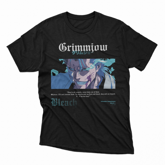 Playera Grimmjow - D1 (Corte Overzise y Corte Regular)