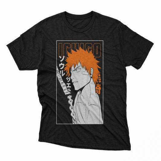 Playera Ichigo - D1 (Corte Overzise y Corte Regular)