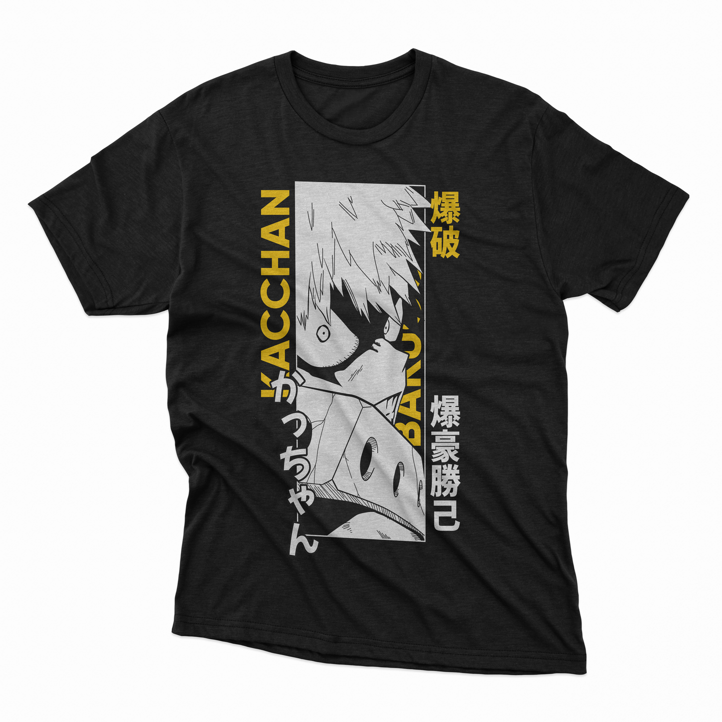 Playera Bakugo - D5 (Corte Overzise y Corte Regular)