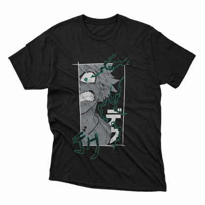 Playera Deku - D6 (Corte Overzise y Corte Regular)