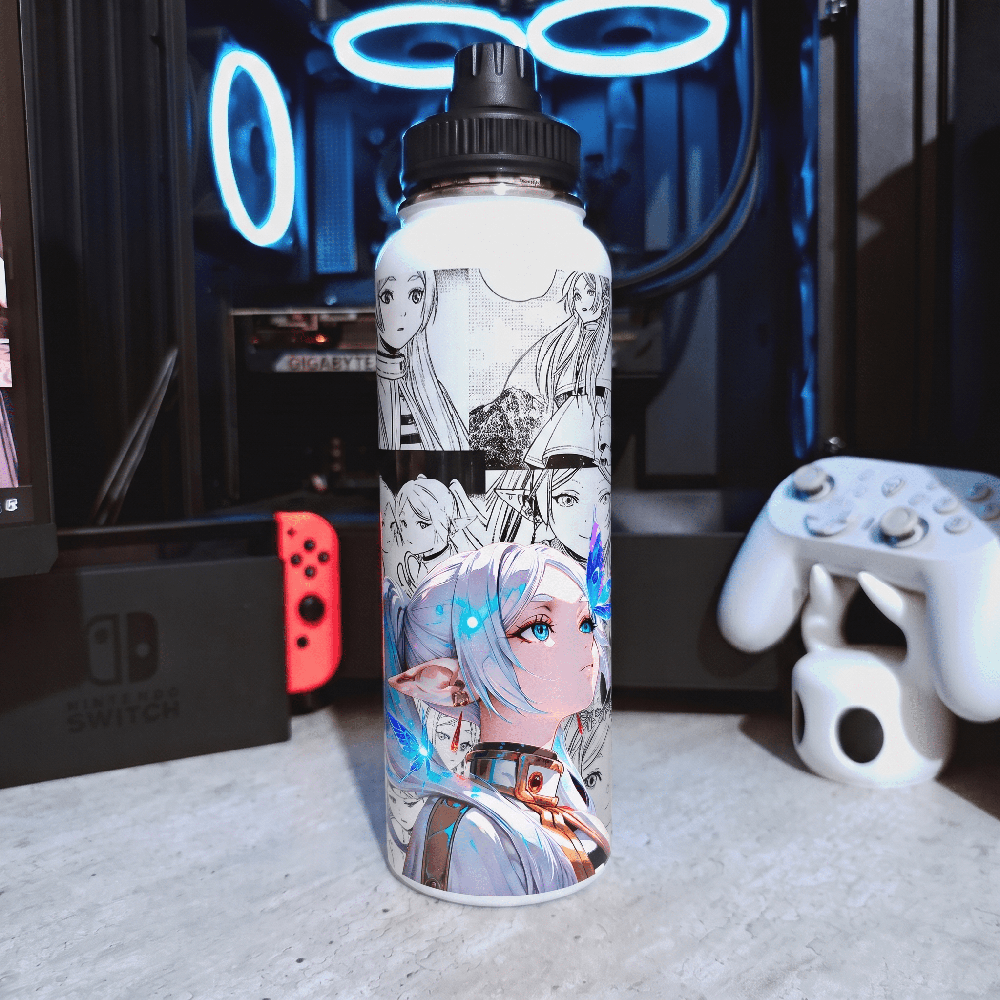 Botella De Agua Frieren - 1.2 L - Kiracases by Pulso creativo