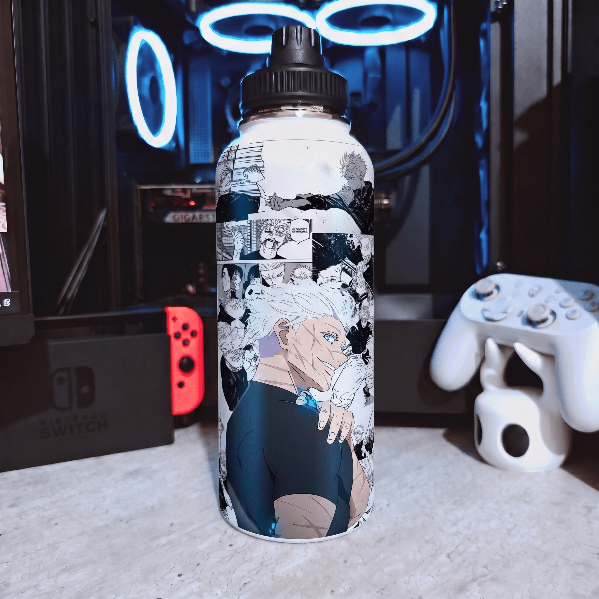 Botella De Agua Gojo 23 - 1.2 L - Kiracases by Pulso creativo