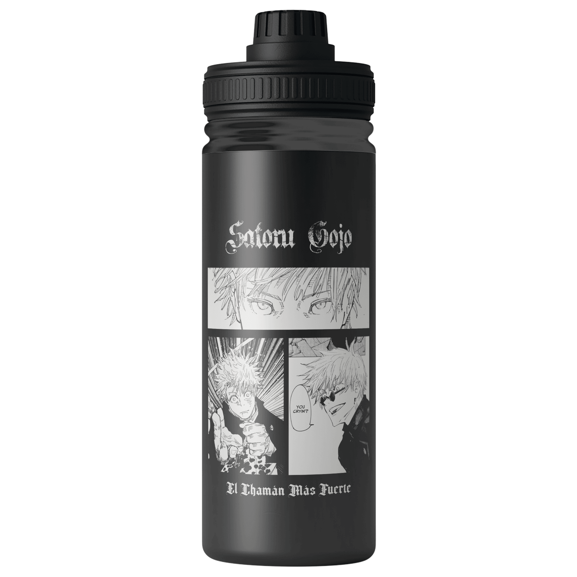 Botella De Agua Gojo Satoru D2 - 1.2 L - Kiracases by Pulso creativo