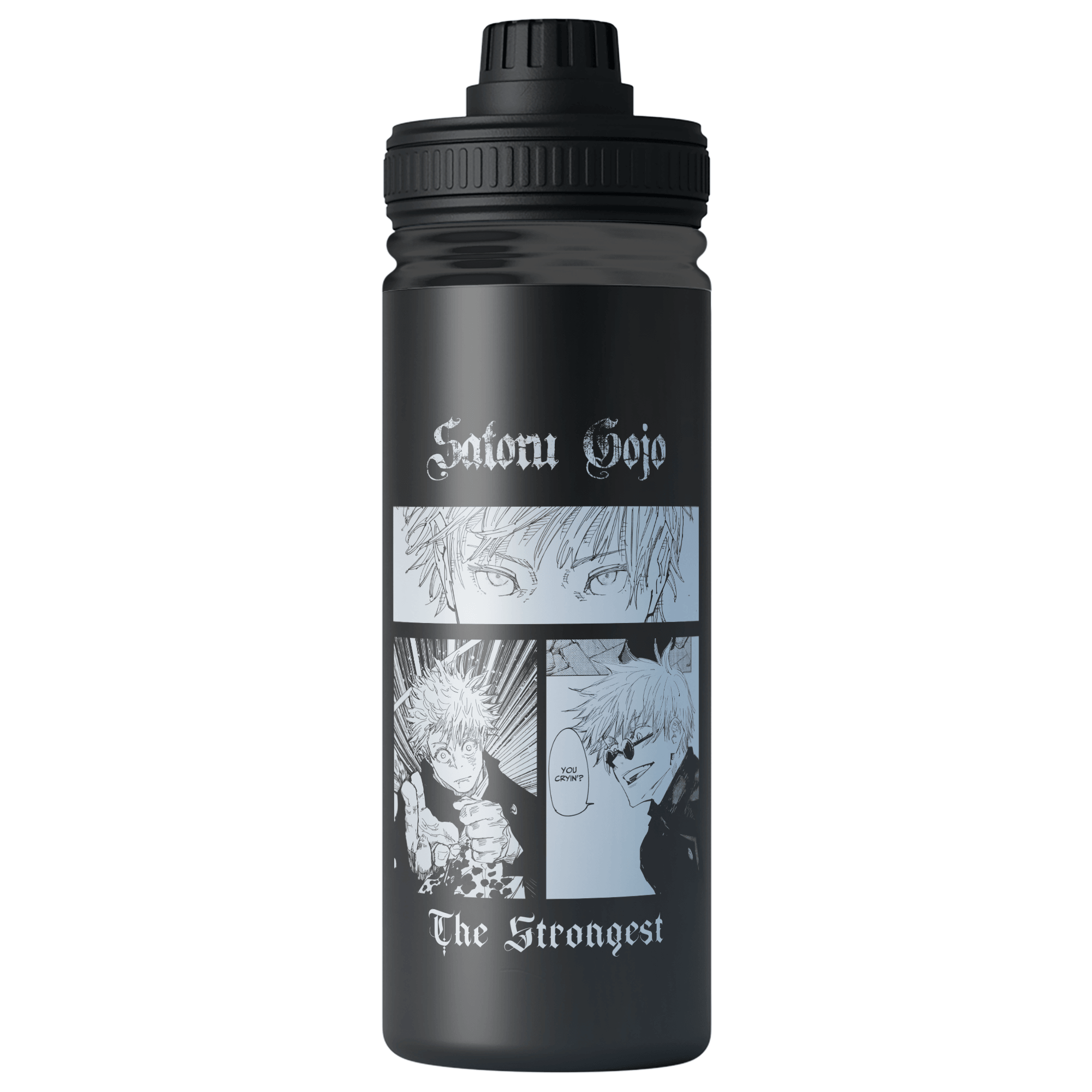 Botella De Agua Gojo Satoru D3 - 1.2 L - Kiracases by Pulso creativo