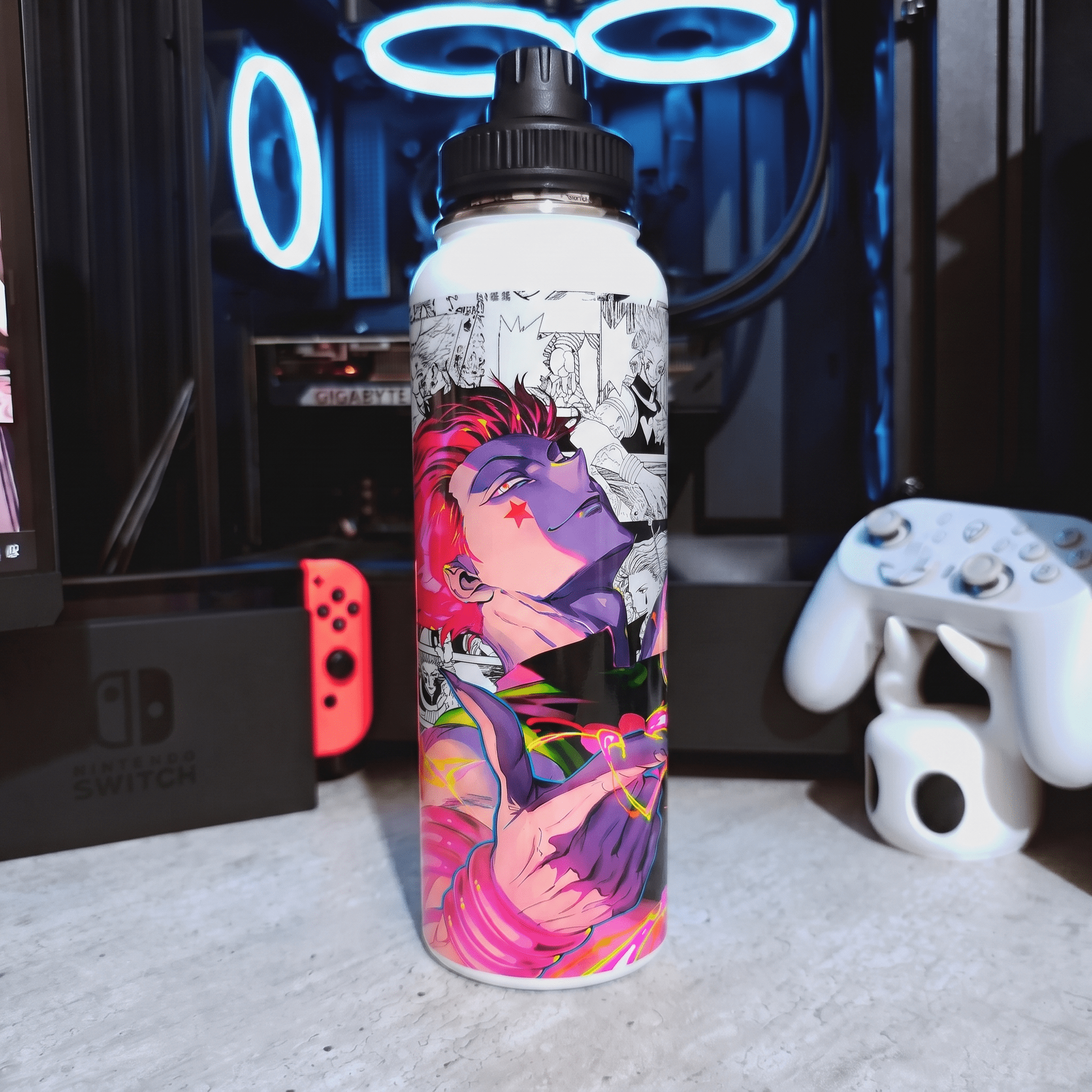 Botella De Agua Hisoka - 1.2 L - Kiracases by Pulso creativo