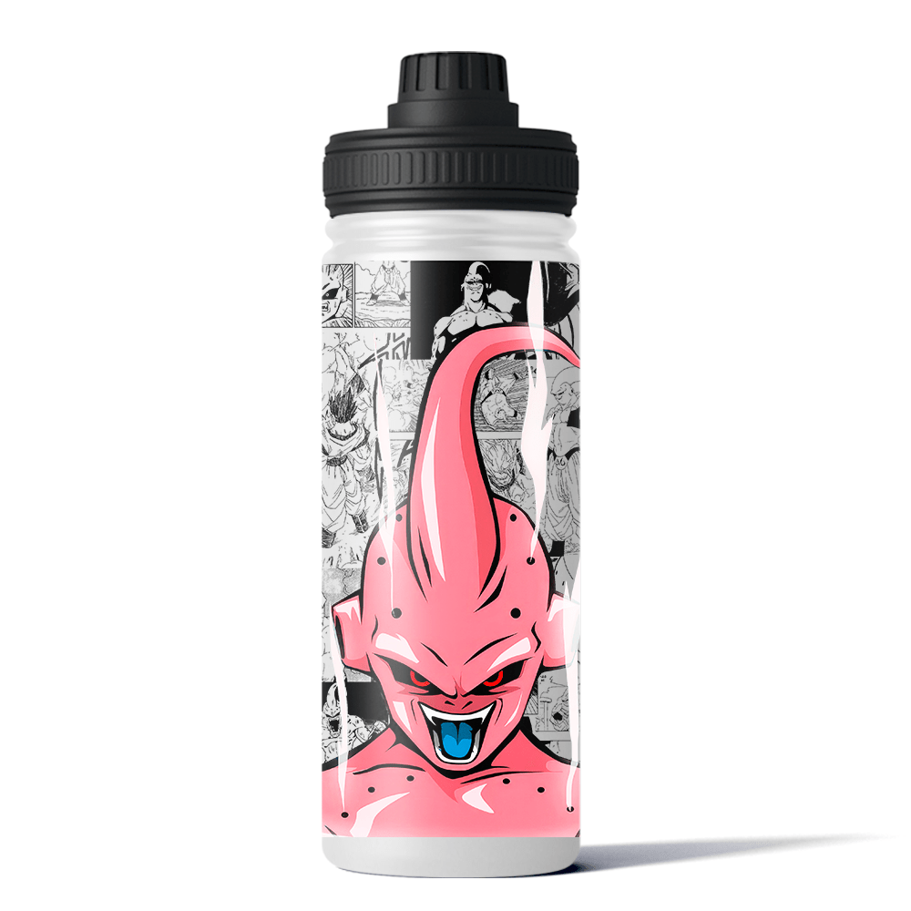 Botella De Agua Kid Buu (Majin Buu) - 1.2 L - Kiracases by Pulso creativo
