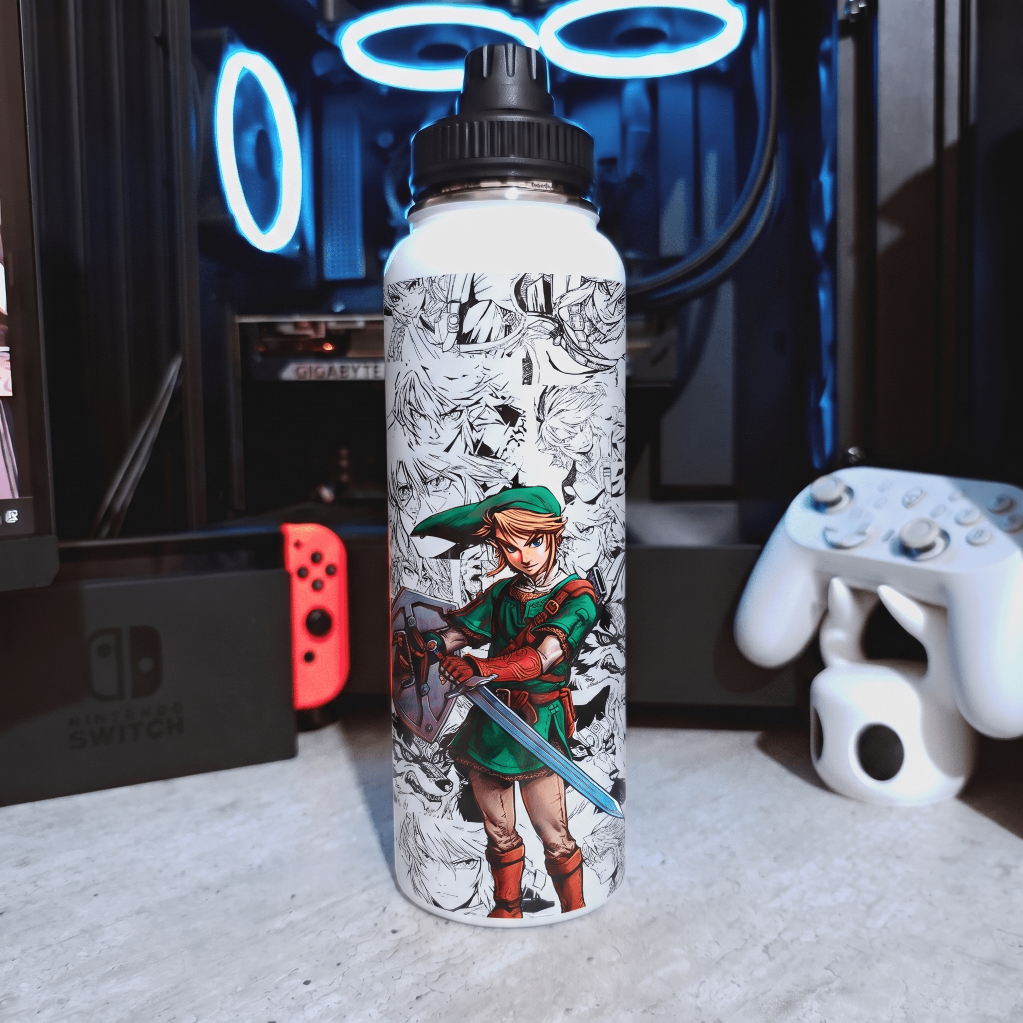 Botella De Agua Link - 1.2 L - Kiracases by Pulso creativo