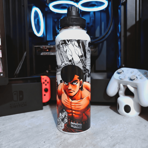 Botella De Agua Mamoru Takamura - 1.2 L - Kiracases by Pulso creativo