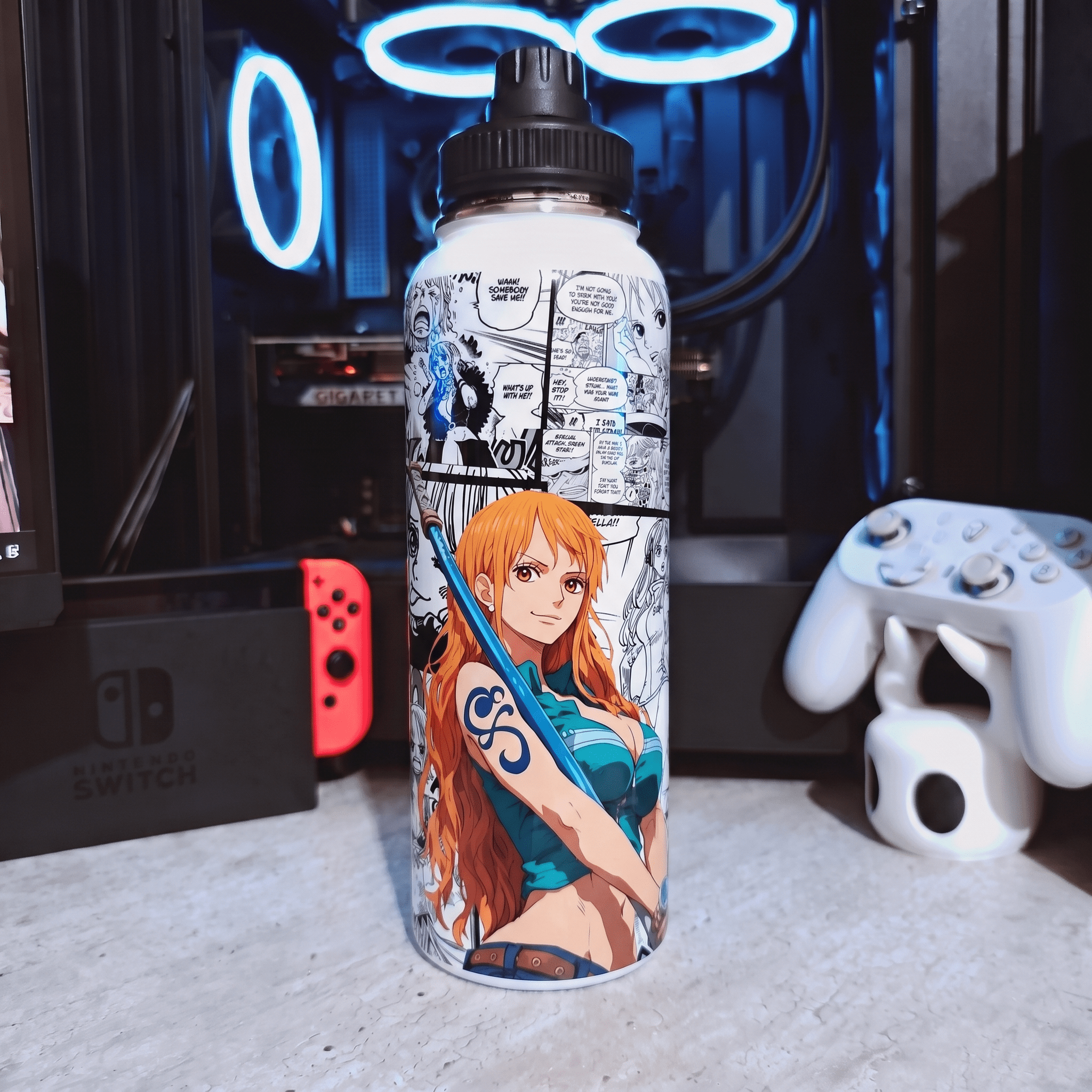 Botella De Agua Nami - 1.2 L - Kiracases by Pulso creativo