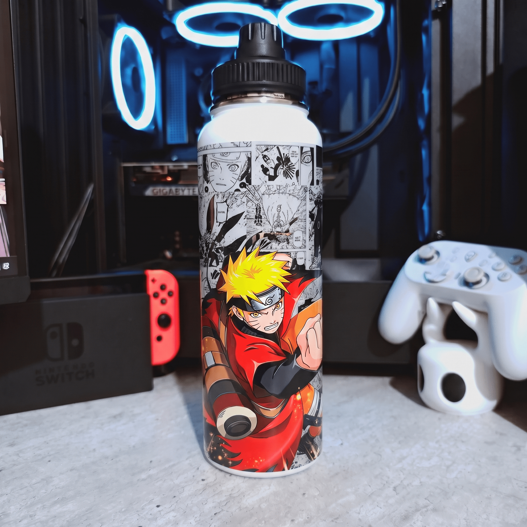 Botella De Agua Naruto - 1.2 L - Kiracases by Pulso creativo