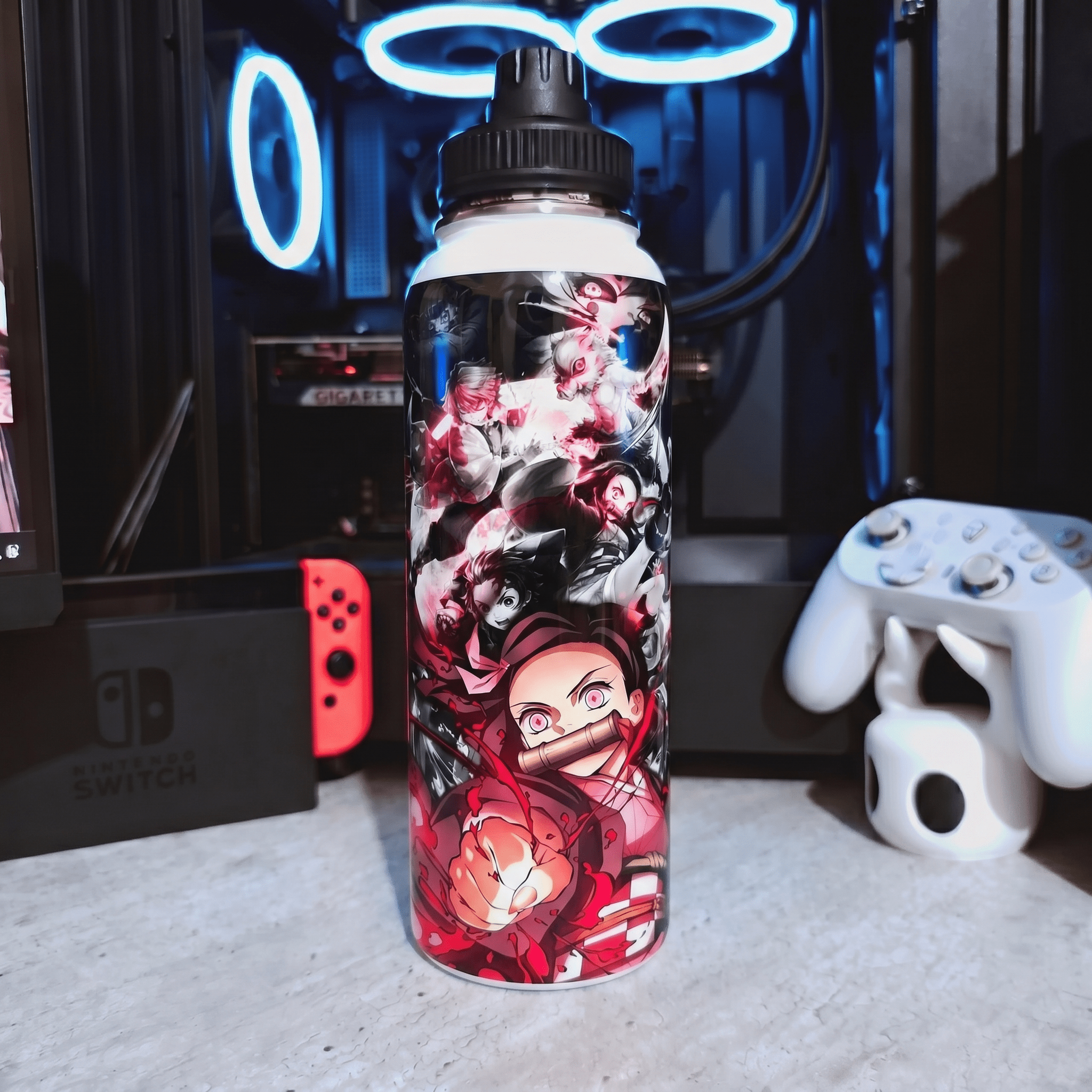Botella De Agua Nezuko - 1.2 L - Kiracases by Pulso creativo