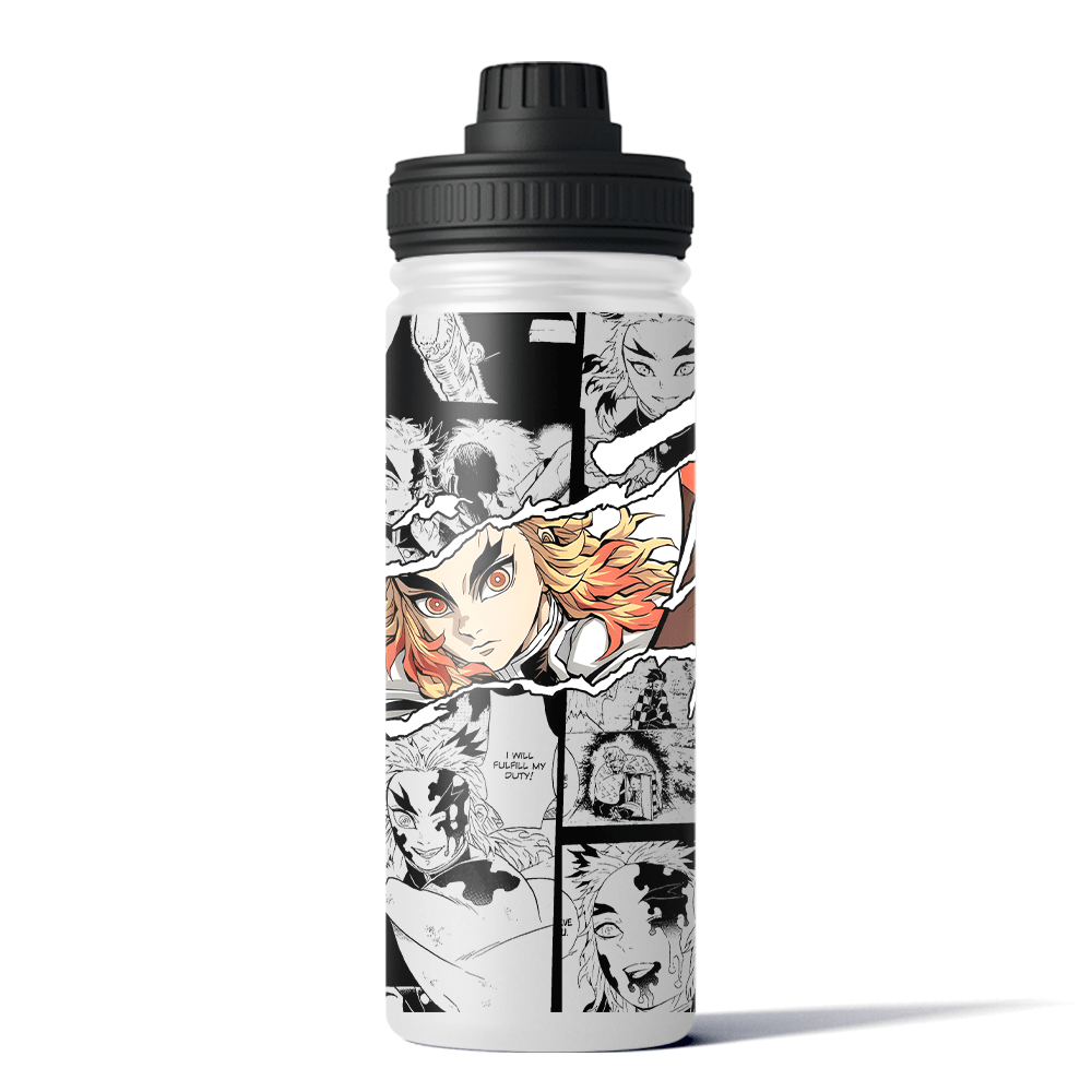 Botella De Agua Rengoku - 1.2 L - Kiracases by Pulso creativo