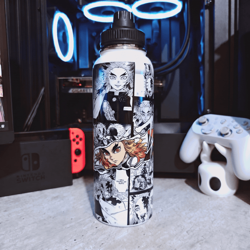 Botella De Agua Rengoku - 1.2 L - Kiracases by Pulso creativo