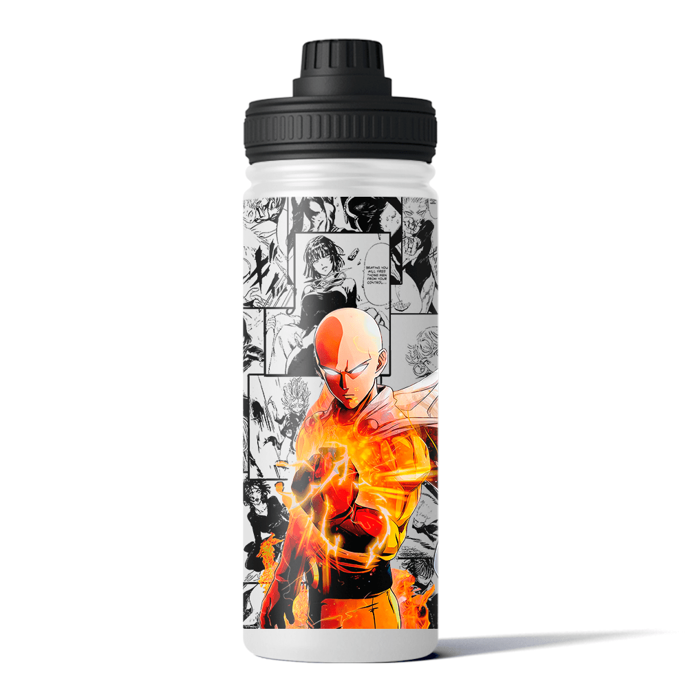 Botella De Agua Saitama - 1.2 L - Kiracases by Pulso creativo