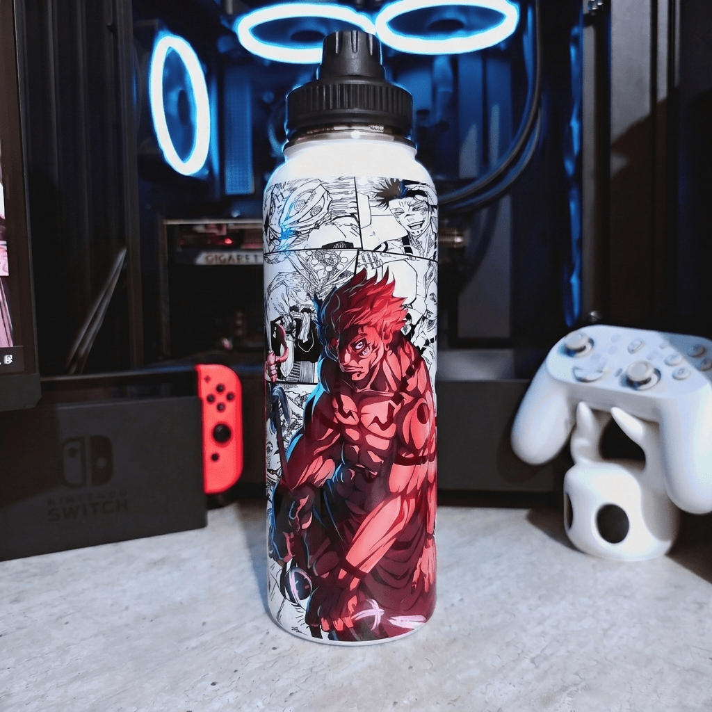 Botella De Agua Sukuna - 1.2 L - Kiracases by Pulso creativo