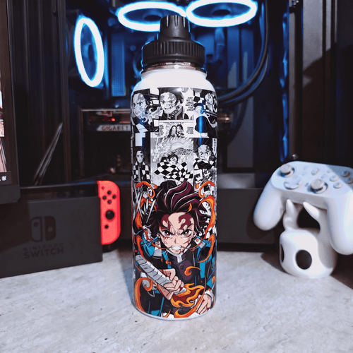 Botella De Agua Tanjiro - 1.2 L - Kiracases by Pulso creativo
