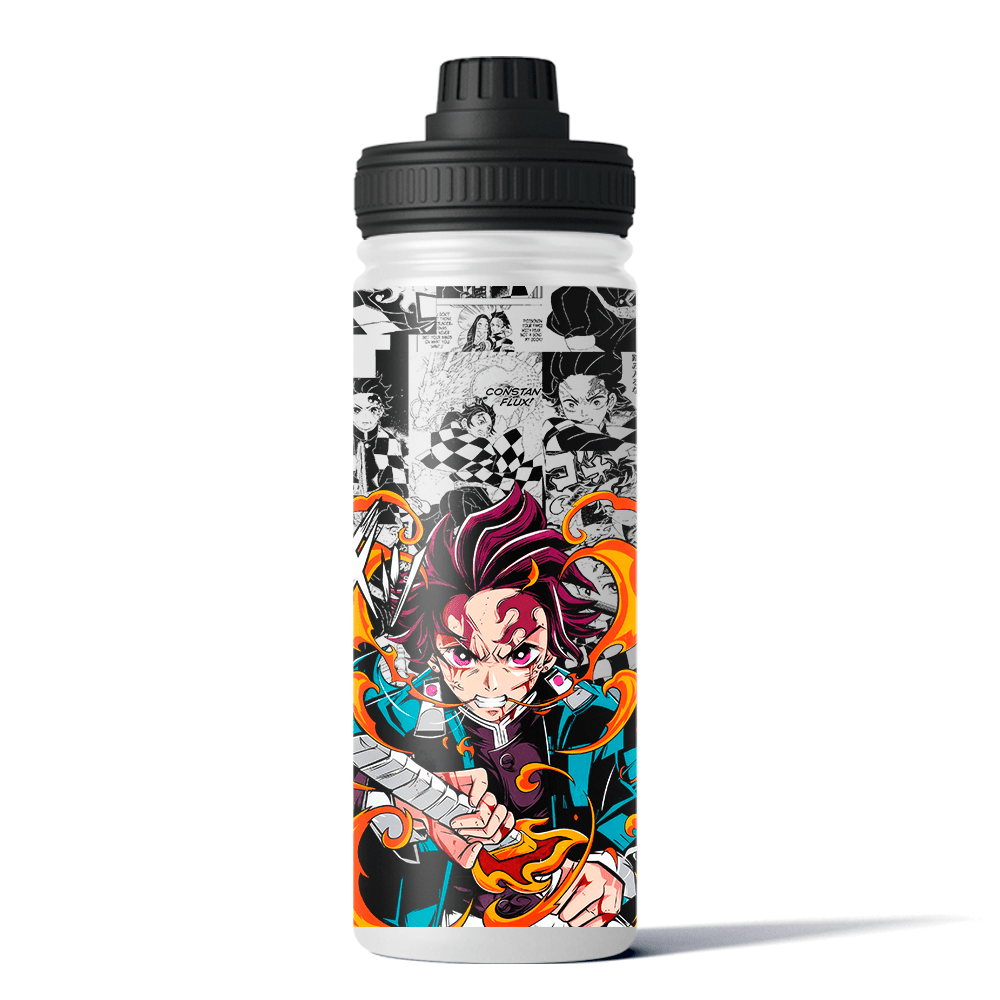 Botella De Agua Tanjiro - 1.2 L - Kiracases by Pulso creativo