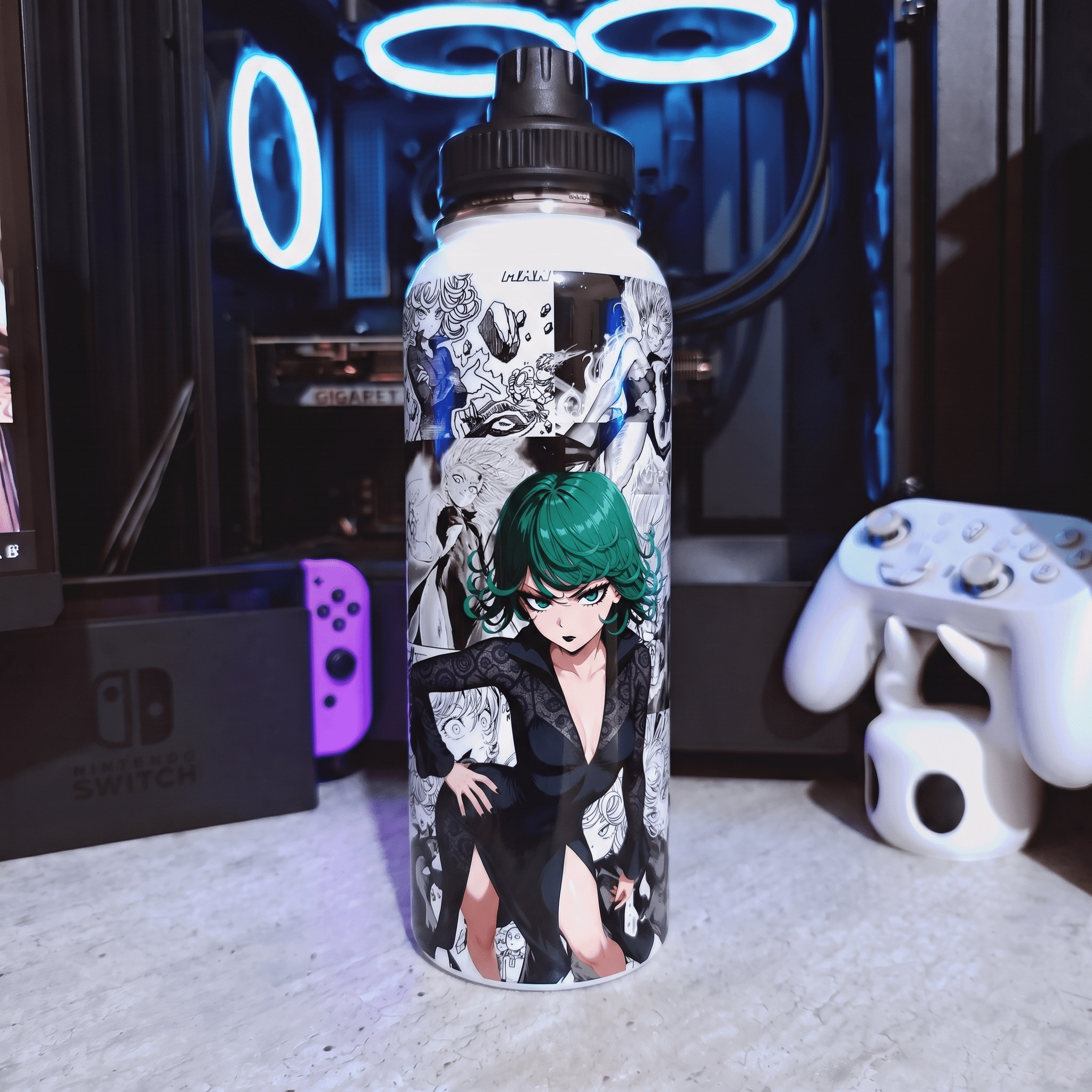 Botella De Agua Tatsumaki - 1.2 L - Kiracases by Pulso creativo