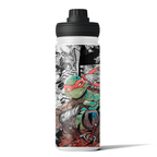 Botella De Agua Tortuga Ninja Banda Naranja (Mikey) - 1.2 L - Kiracases by Pulso creativo