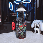 Botella De Agua Tortuga Ninja Banda Naranja (Mikey) - 1.2 L - Kiracases by Pulso creativo